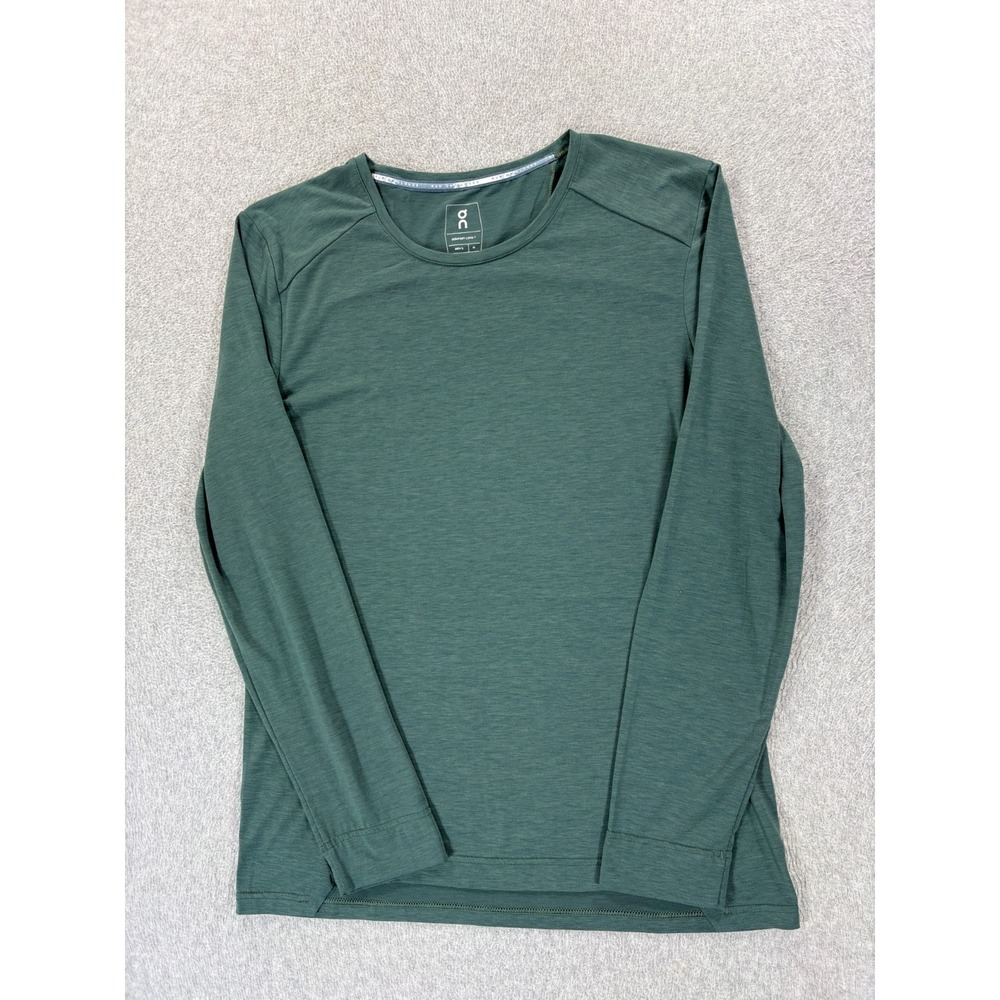 On Cloud Performance Long Sleeve Comfort Long Tee (Men's Medium) Green